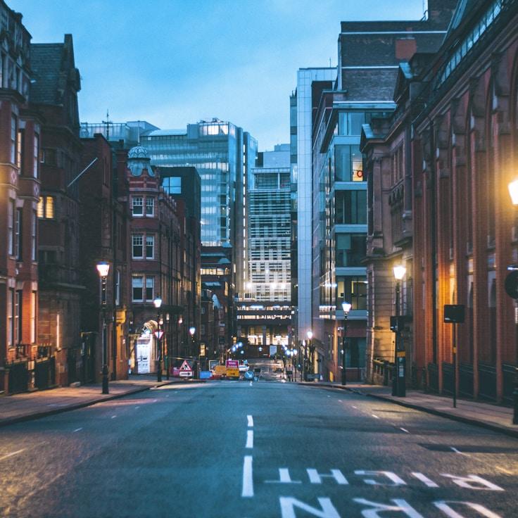 City skyline in Bristol, United Kingdom